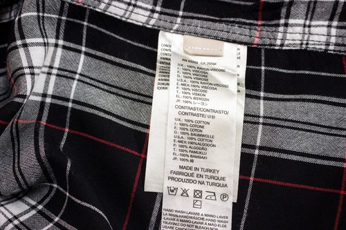 DIESEL Men Flannel Casual Vintage Shirt Size L BAZ660 - Picture 8 of 9