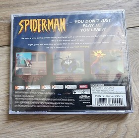 BRAND NEW - Spider-Man (Sega Dreamcast, 2001) - FACTORY SEALED! Q