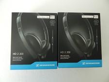 Sennheiser HD2.30i On-The-Ear Stereo Headphones For iPhone  IOS Black New 1PC