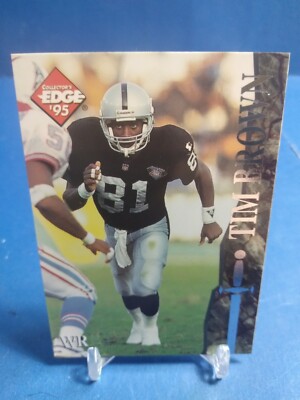 1995 Collector's Edge Excalibur #111 Tim Brown   Oakland Raiders