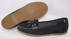 womens black sperry shoes