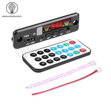 TWS Bluetooth 5.0 MP3 Decoder Board DC3.7-5V FM Radio MP3 Player Lossless Audio