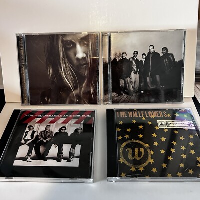 90s CD Lot Wall Flowers Dave Mathews band Cheryl Crow U2