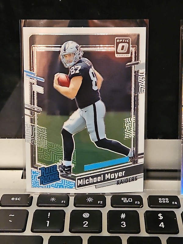 Michael Mayer ROOKIE 2023 DONRUSS OPTIC Rated Rookie Football #361