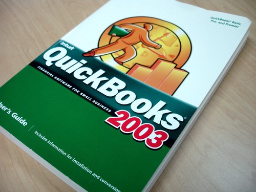 Quickbooks 2003 Manual User's Guide Only - Picture 1 of 2