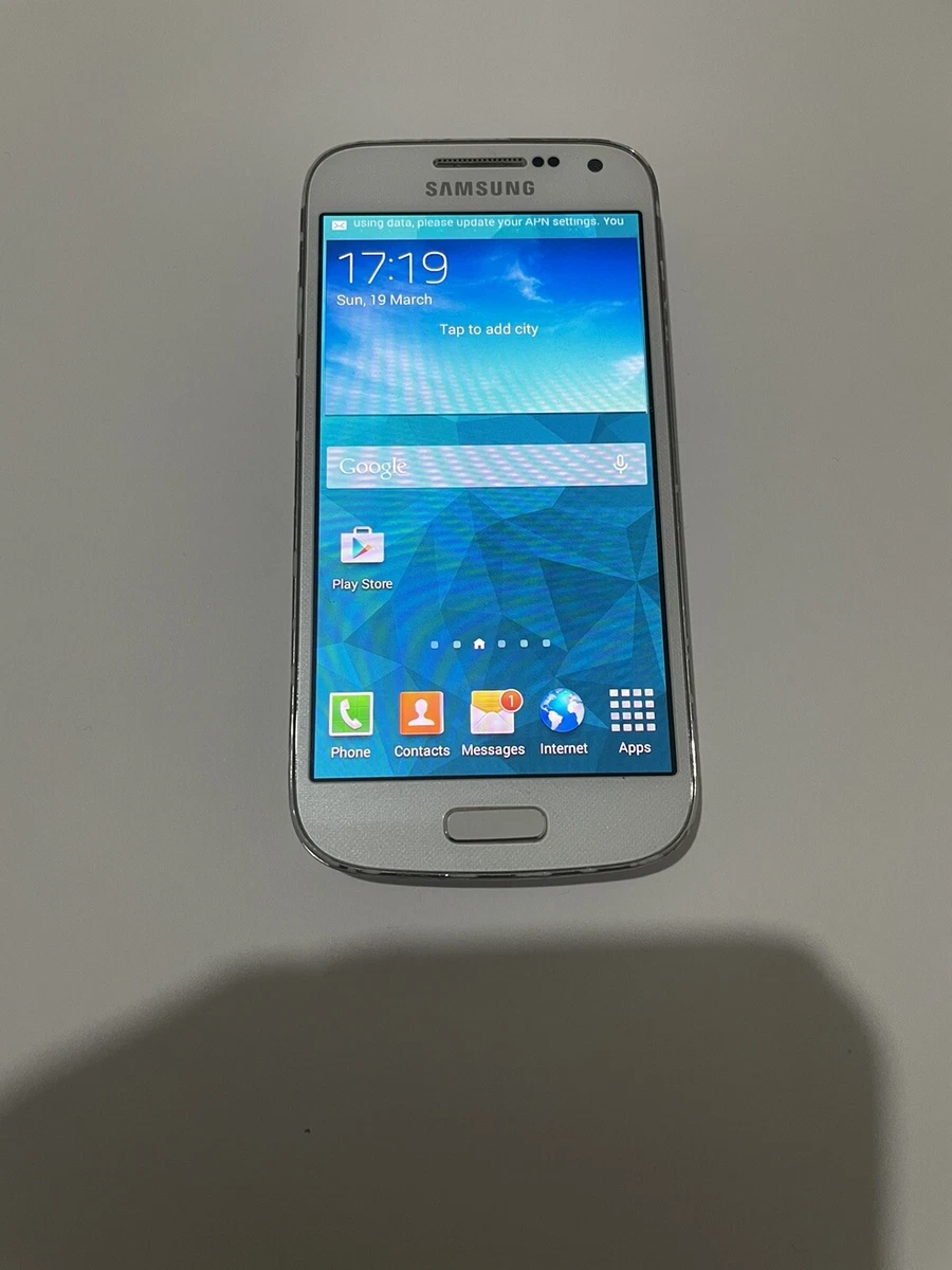 Samsung Galaxy S4 mini GT I9195 white Vodafone mobile phone eBay