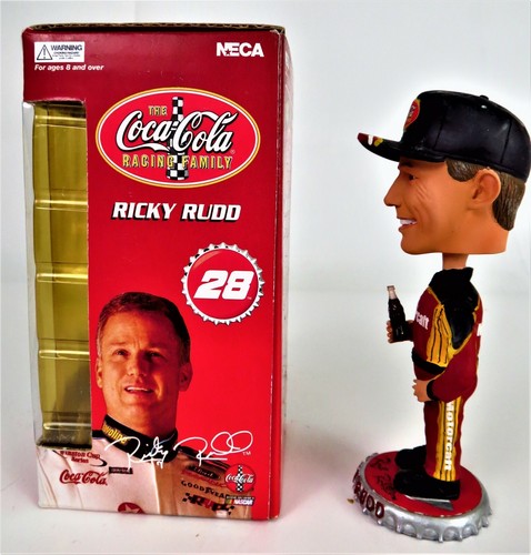 Ricky Rudd "Coca Cola Racing Bobblehead", 2003 Head Knocker - NUEVO en caja - Imagen 5 de 6