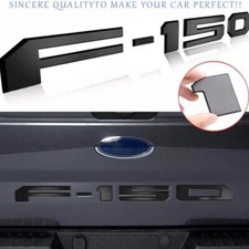 For Ford F-150 2021-2024 Matt Black Rear Tailgate F-150 Emblem Letter 5PCS