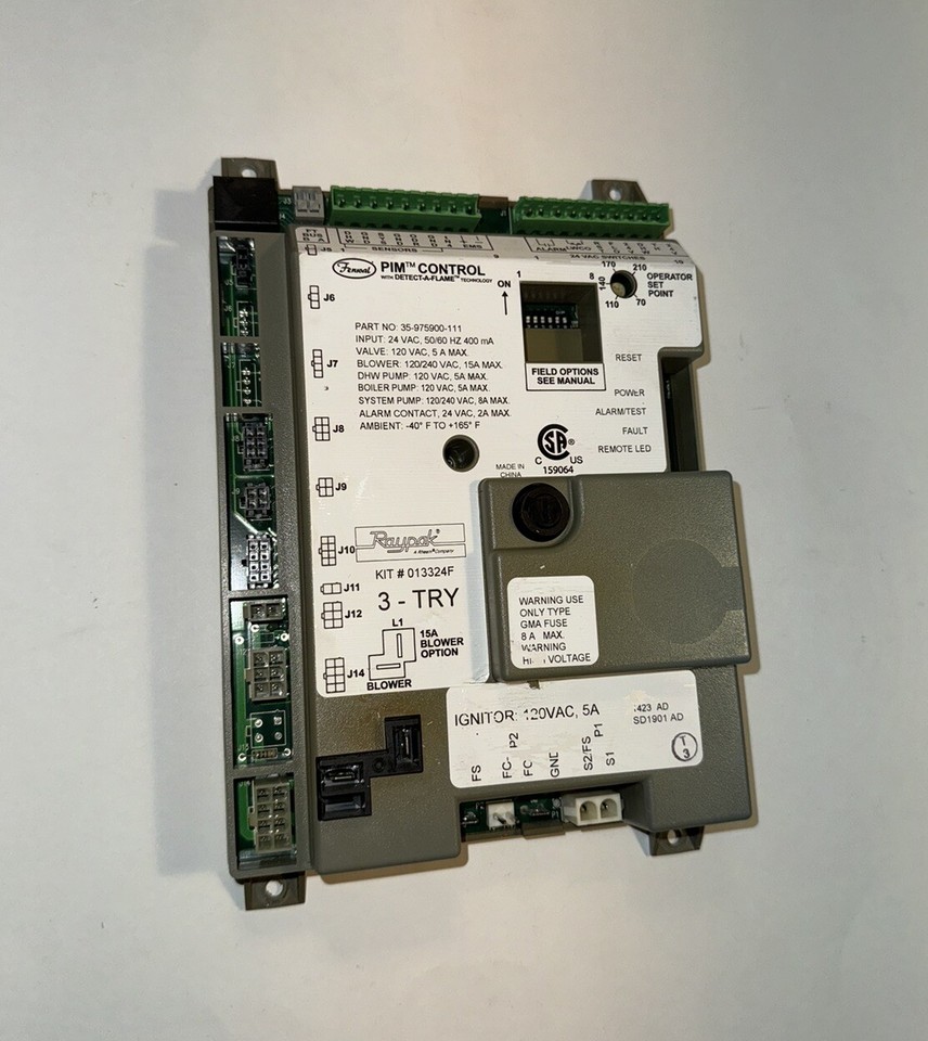 Raypak 013324F FENWAL PIM Ignition Control Module 35-975900-111 | eBay