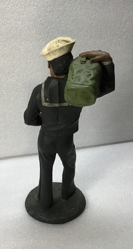 12” Norman A. Hughes Returning Sailor Positive Image Craft House Statuette - Picture 2 of 3