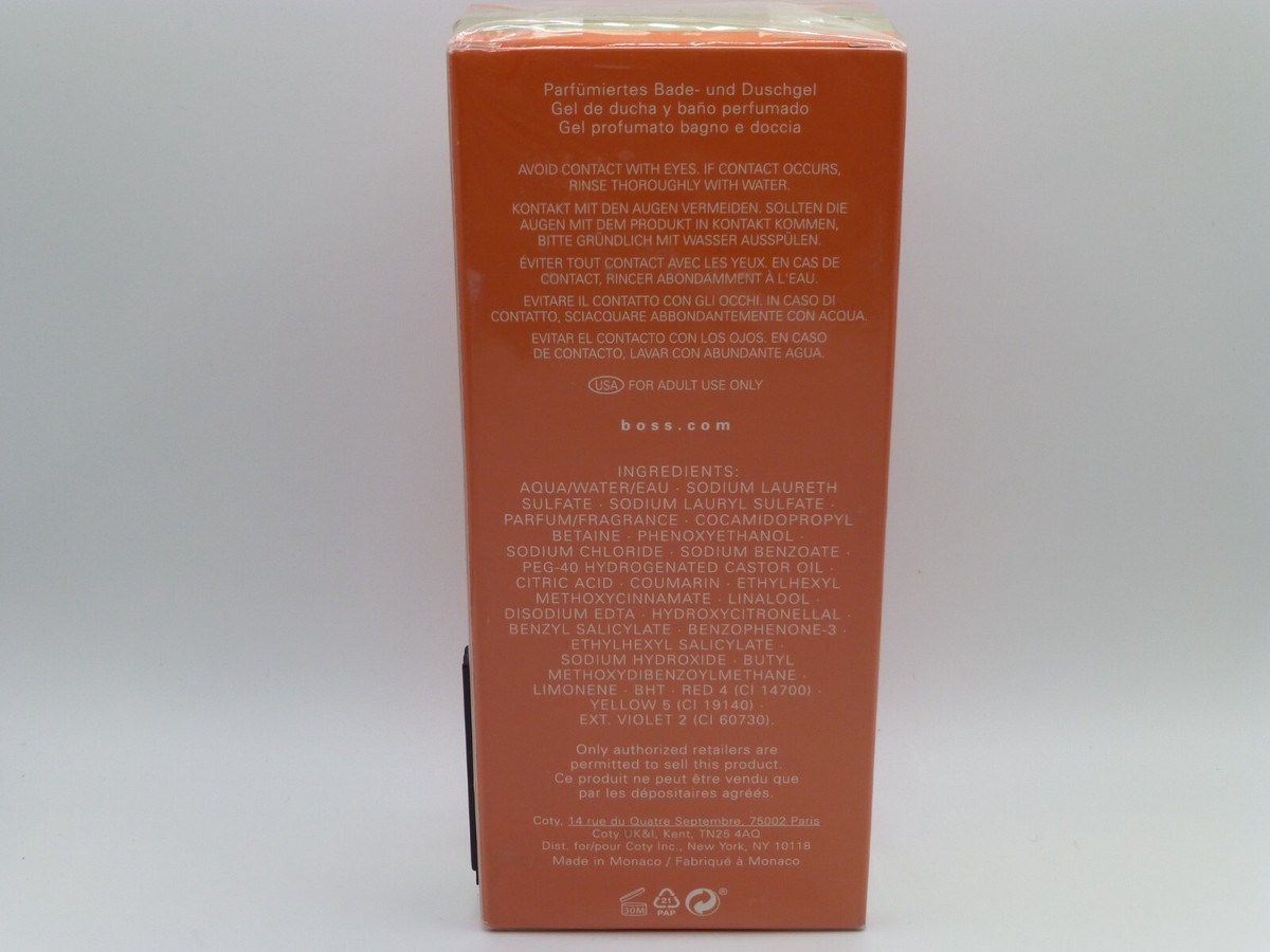 Hugo Boss ALIVE Perfumed Bath Shower Gel 200ml New Boxed