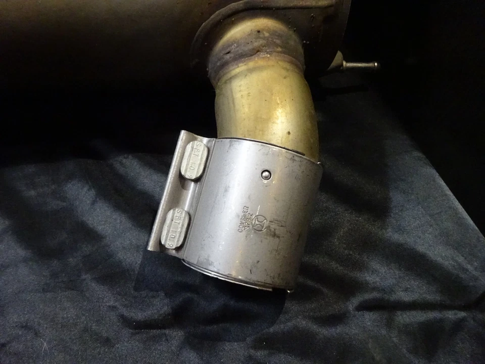 Silenciador de escape trasero BMW 428i F33 2014-2016 OEM 2,0 7620362 Foto 4 de 4