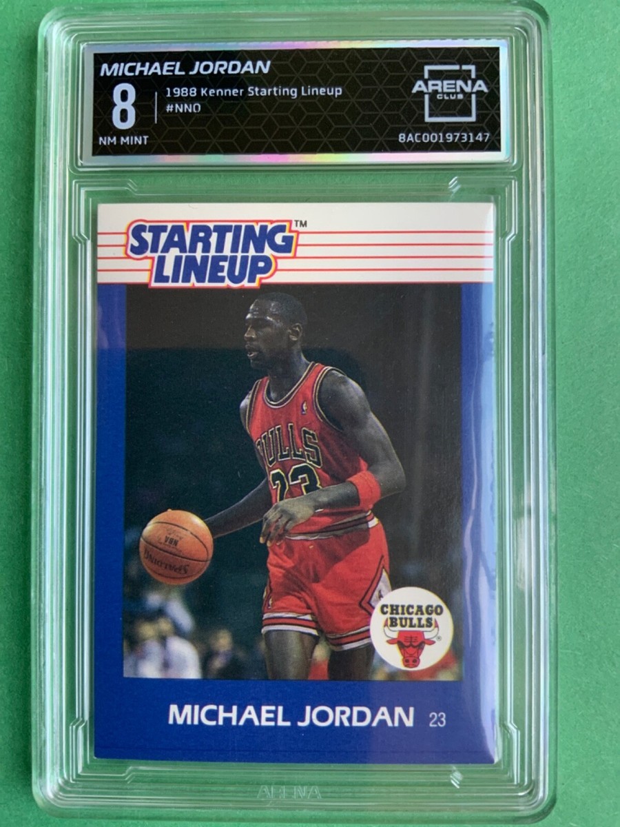 1988 Michael Jordan Starting Lineup Card 1988 Kenner MICHAEL