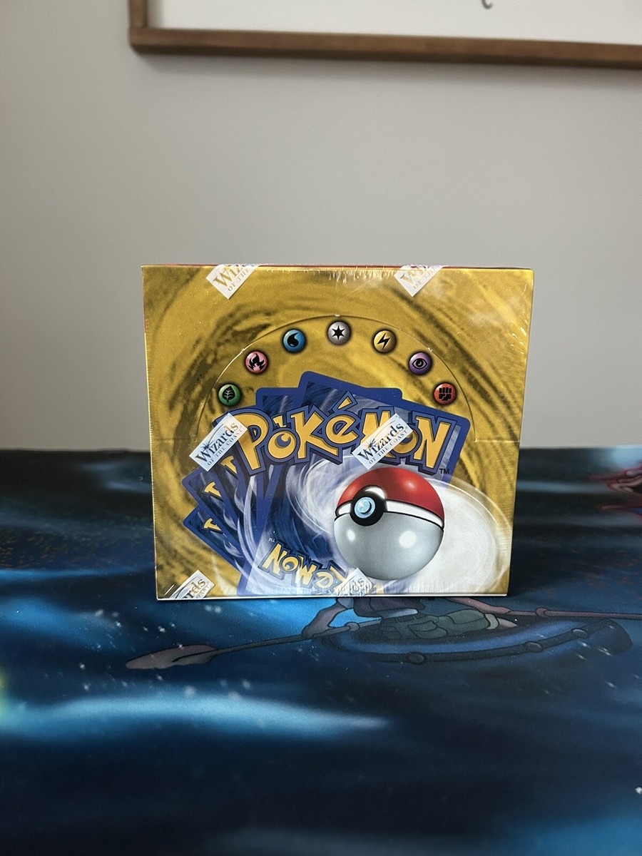 1999 Pokemon TCG Green Wing Charizard Base Set Booster Box FACTORY