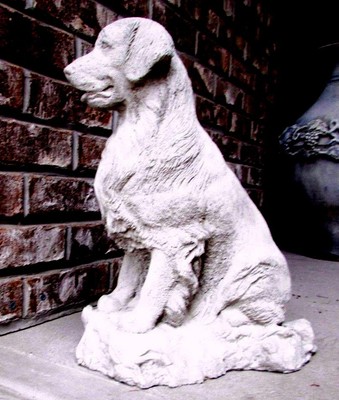 golden retriever memorial stone