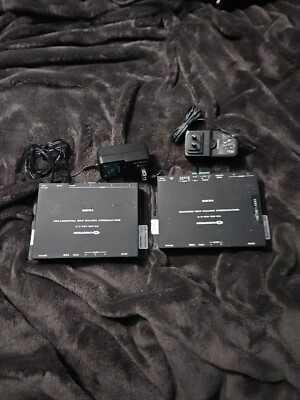 Crestron HD-MD-400-C-E Multiformat Switch Kit w/ Transmitter, Receiver, PS