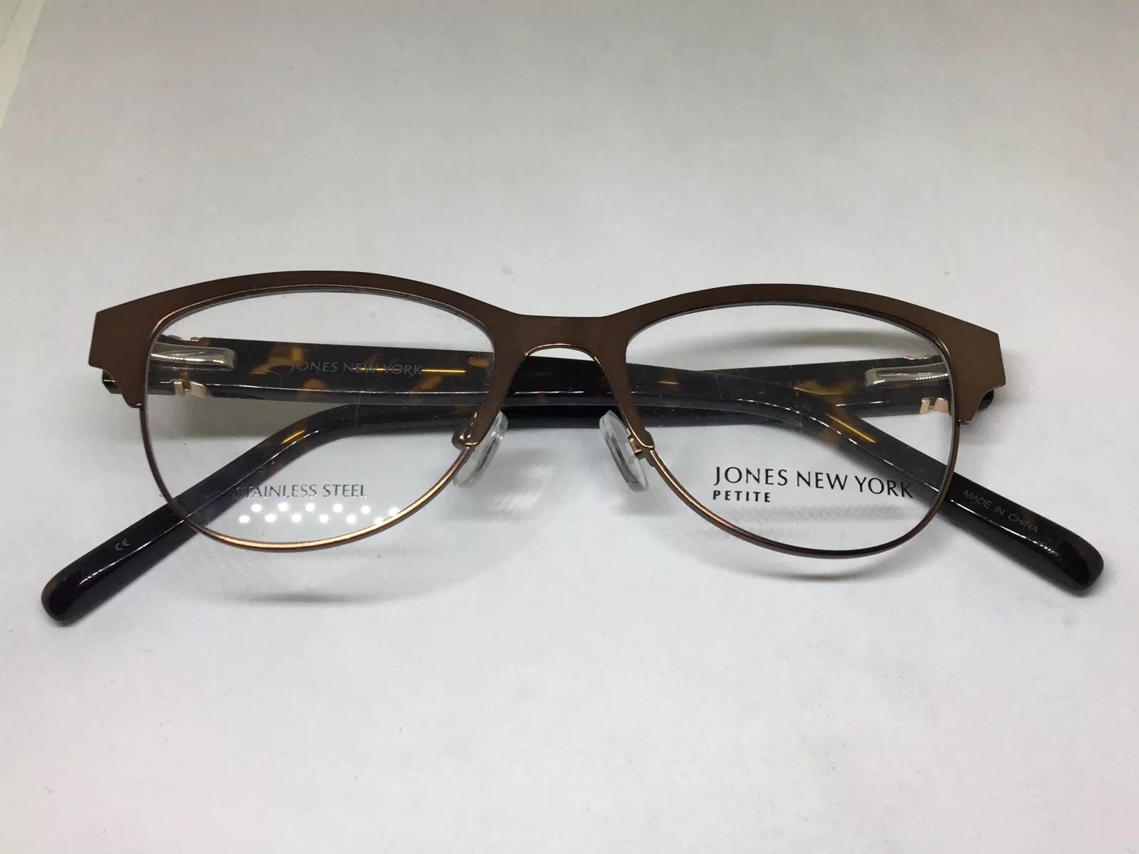 Jones New York J143 Eyeglasses Brown Tortoise Frames Free Shipping eBay