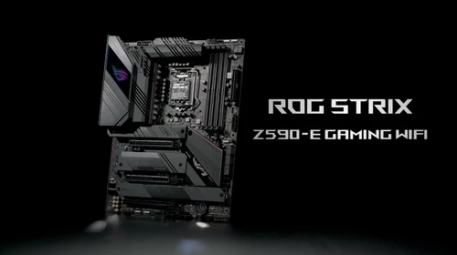 ASUS ROG STRIX Z590-E GAMING WIFI Motherboard Intel Z590 LGA 1200 DDR4 ATX - Picture 3 of 8