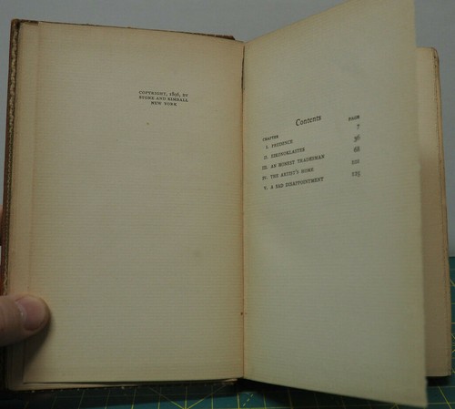 A STURDY BEGGAR Charles Charrington 1896 Stone & Kimball 1st Ed. VG - Picture 5 of 5