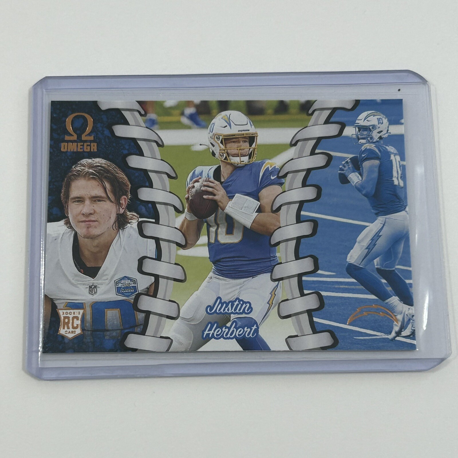 2020 Panini Chronicles Omega JUSTIN HERBERT Rookie #O-3 Chargers RC