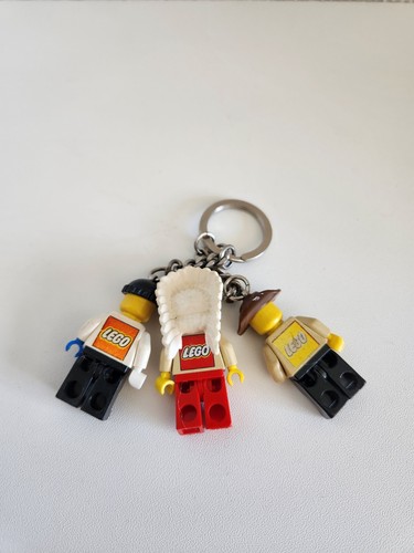 Lego Minifigur Schlüsselanhänger Western Wild West Indianerhäuptling, Gefangener, Western - Bild 2 von 7