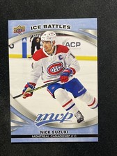 23-24 UD MVP Hockey Ice Battles 161 Nick Suzuki