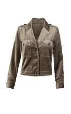 Cabi Sunday Topper Jacket Grey Xs Uk 6-10 Dh7 Ee 12