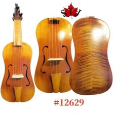 Copy of medieval Fiddle hand made 5 strings 14" vielle.good sound 12629