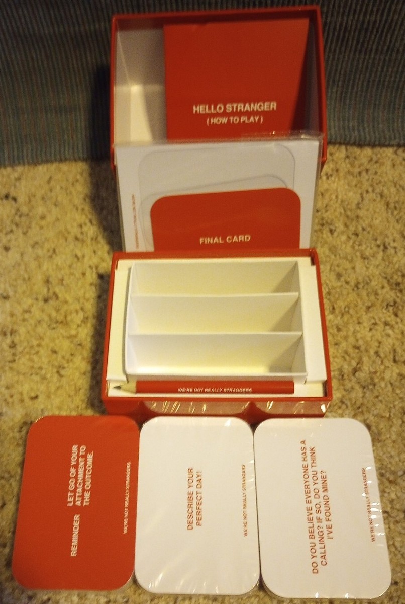 WE'RE NOT REALLY STRANGERS Healing Edition – 50 Gesprächskarten Für Selbstliebe