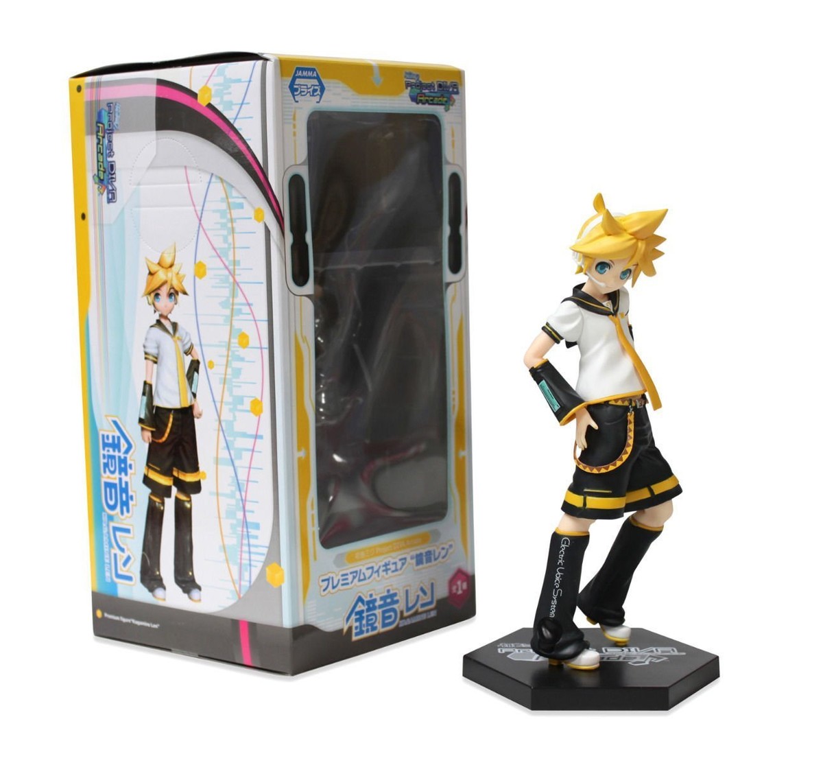 Kagamine Len Hatsune Miku Project Diva Arcade Premium Figure Japan
