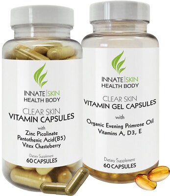 Clear Skin Acne System | 20 Botanicals, Minerals & Vitamins by Innate Skin