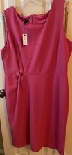 NWT Sleeveless Pink Talbots Dress 14
