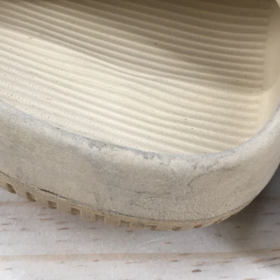 Sandalias Nike para mujer 13 para hombre 12 tranquilas deslizables amarillas sin cordones cómodas punta abierta informales Foto 4 de 4