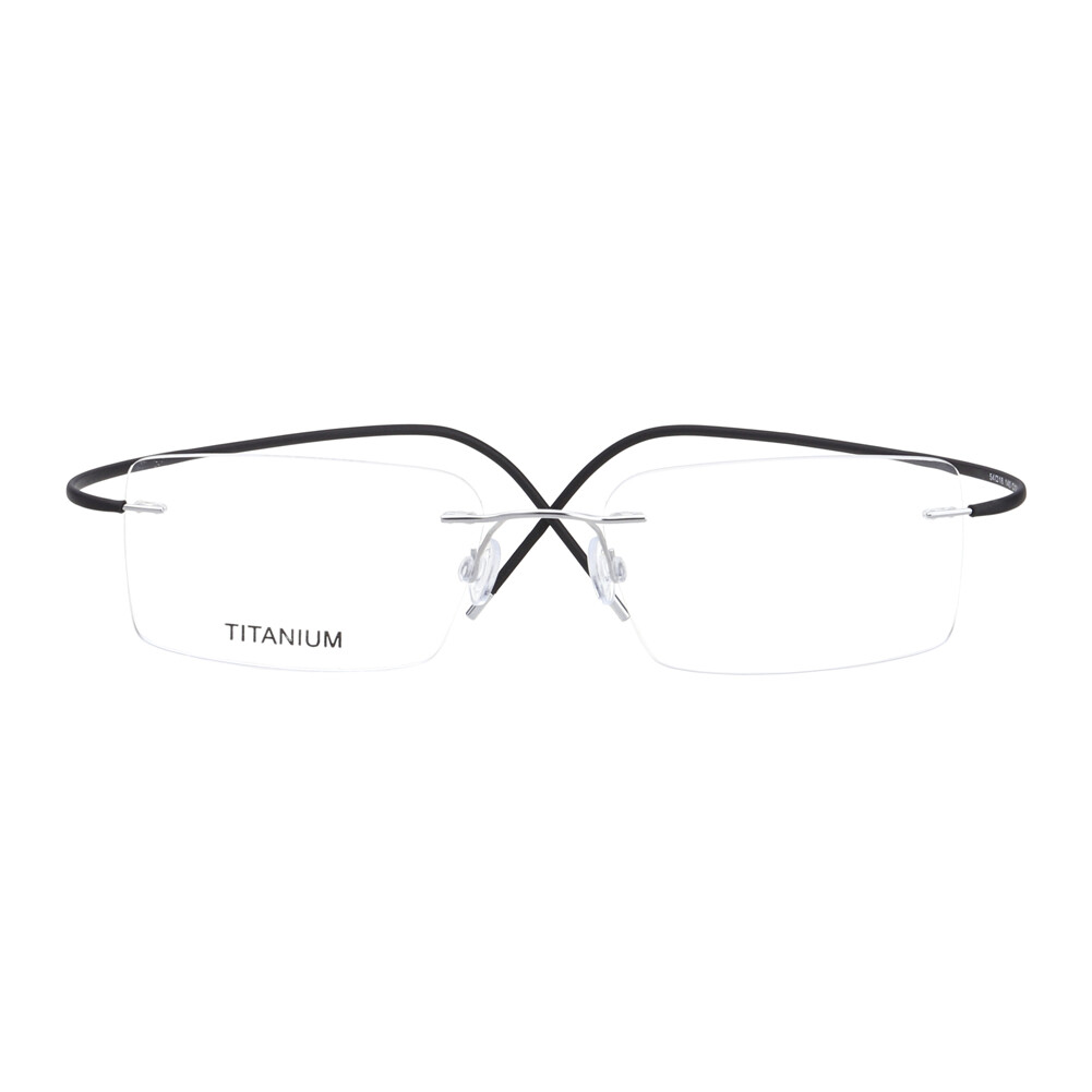 Ultra Light Titanium Flexible Eyeglasses Frames Rimless
