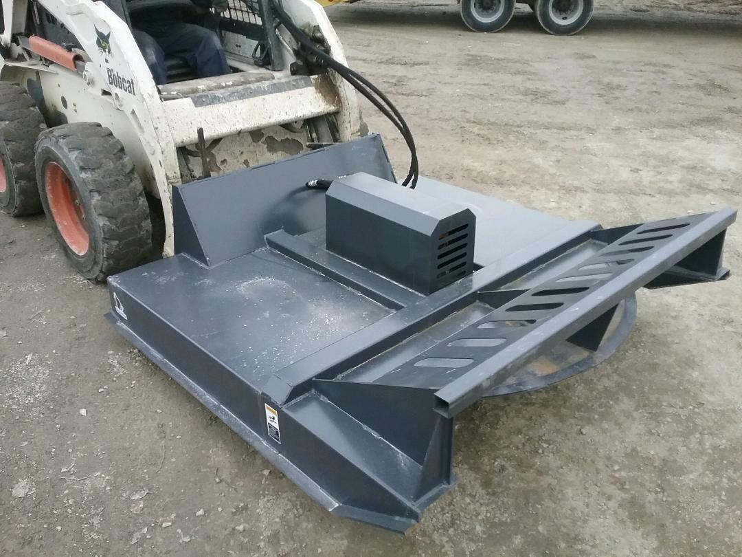NEW 72" WOLVERINE Skid Steer BRUSH CUTTER HOG MOWER Bobcat Case CAT 6
