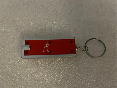 Johnnie Walker Striding Walking Man Logo Penlight Keychain Key Ring Keyring NIP