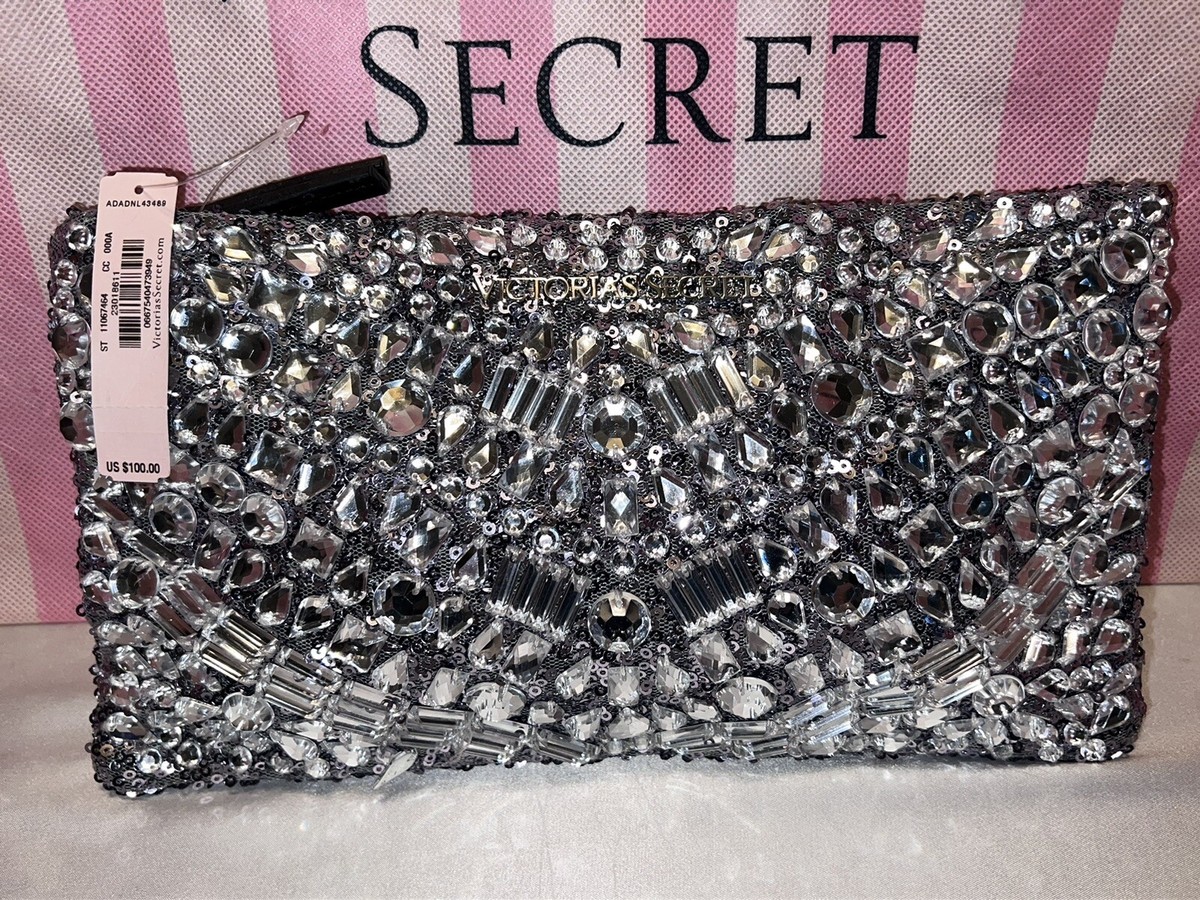 Victorias Secret Gem Bling Purse Clutch Bag Limited Edition Rtl
