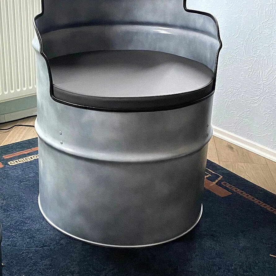 Cuscino Rotondo Per Sedia 30x30x3 Cm - Antiscivolo Con Fibbia, In Cotone E Lino, Marrone, Per Sala Da Pranzo E Ufficio