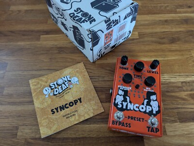 Stone Deaf FX Syncopy Analog Delay (Digitech DOD Rubberneck Alternative)