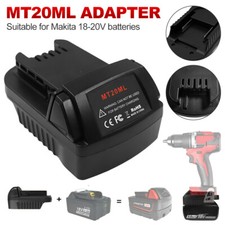 Battery Adapter For Makita 18V Li-ion Convert To Milwaukee 18V Cordless Power UK