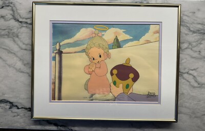 Precious Moments original cel Timmy s Gift cel numbers A 32/ C32