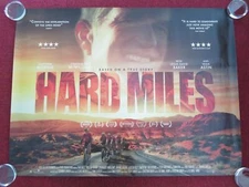 HARD MILES UK QUAD ROLLED POSTER MATTHEW MODINE CYNTHIA KAYE MCWILLIAMS 2023