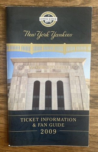 NY Yankees - 1964 World Series Program + 1986 & 1987 & 2009 Information Guides - Picture 10 of 12