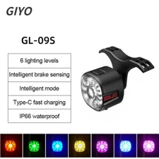 Smart Brake Bicycle Rear Light Auto On/Off Stop Signal Brake Road Bike LED Taill