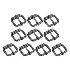 10 Pcs 26mm Black Metal Roller Buckle Belts Hardware Multi-Purpose Pin Buckles