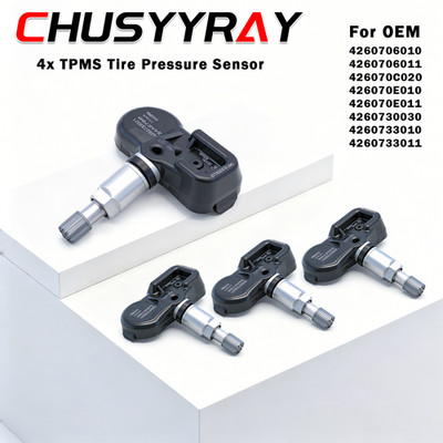 4Pcs TPMS Tire Pressure Sensor For Highlander Tacoma Tundra RAV4 #4260733021