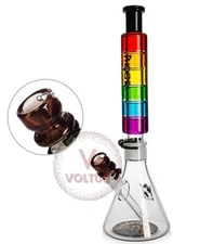 Phoenix Star 16’’ MULTICOLOR Freezable Beaker Glass Base Bong  AUTHENTIC.✅✅✅