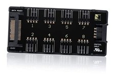 NA-FH1, 8 Channel Fan Hub for up to Eight 12V or 5V Based 4-pin PWM or 3-pin
