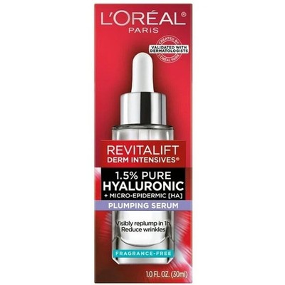 L'Oreal Paris Revitalift Derm Intensives plumping Serum 0.3% Pure Retinol 1fl oz
