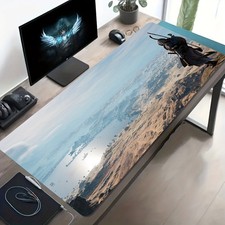 1 Large-sized Esports Gaming Mouse Pad Featuring an Ancient Egyptian Warrior Ov